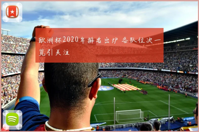 欧洲杯2020年排名出炉 各队位次一览引关注