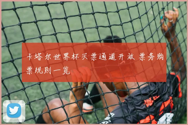 卡塔尔世界杯买票通道开放 票务购票规则一览
